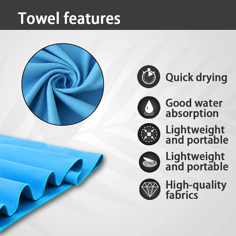 Quick Dry Absorbent Microfiber Towel