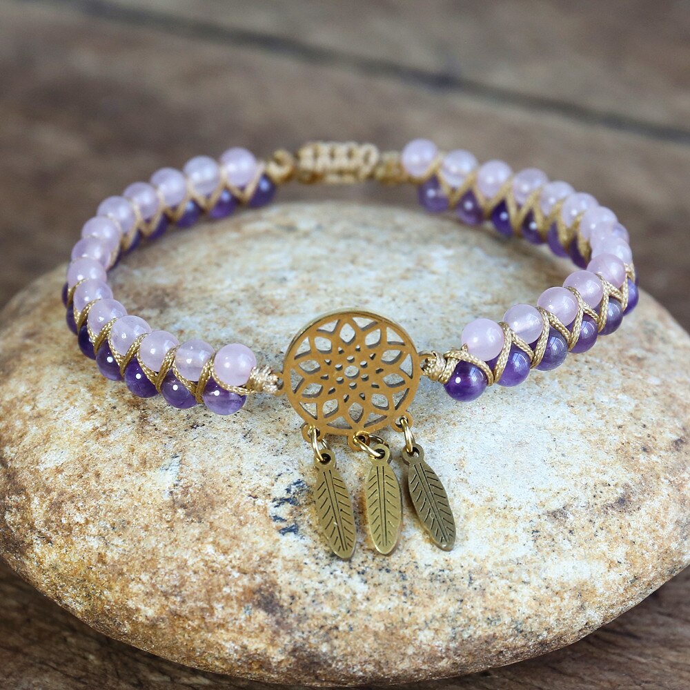 Dream Catcher Crystal Bracelet