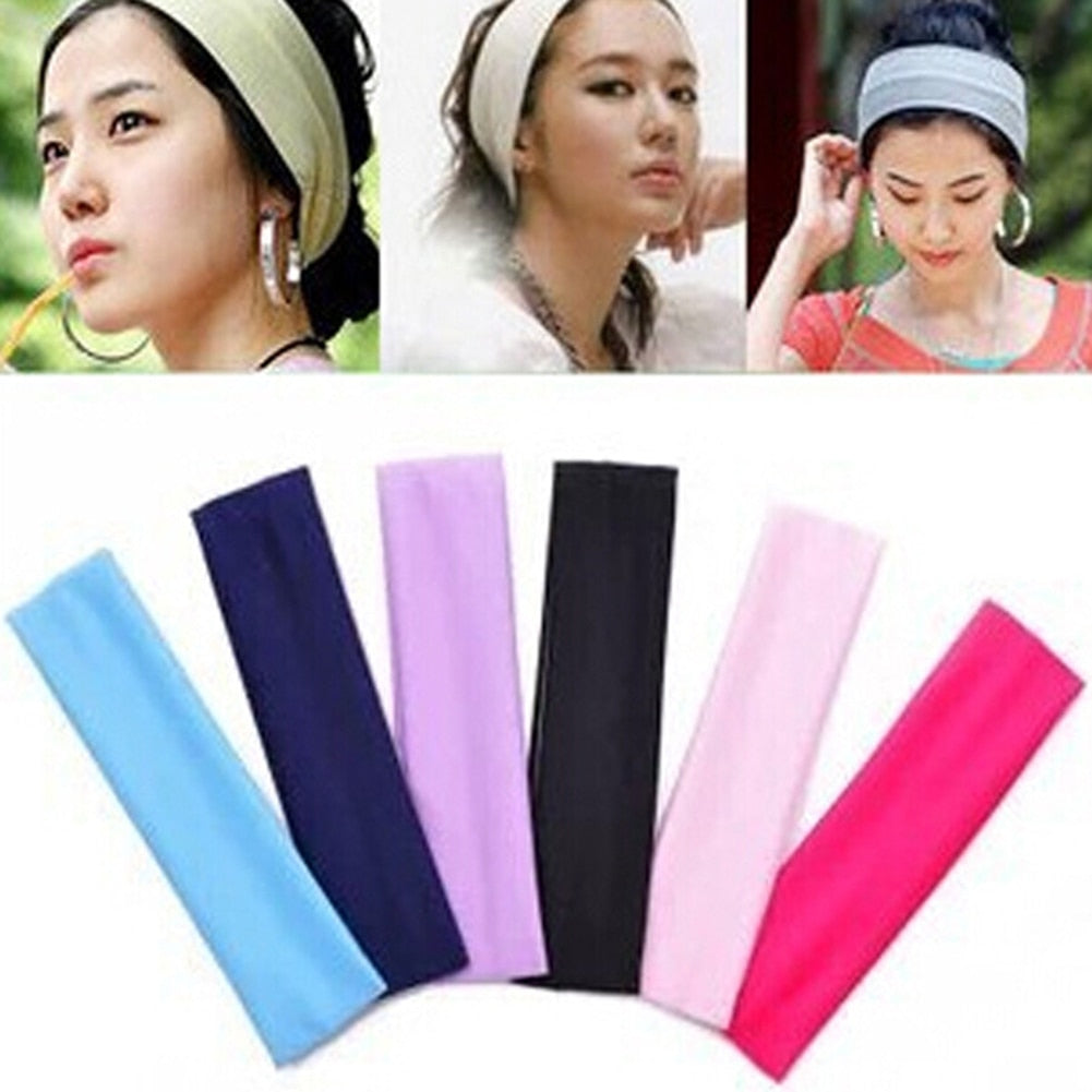 Elastic Sweat Absorbing Headband