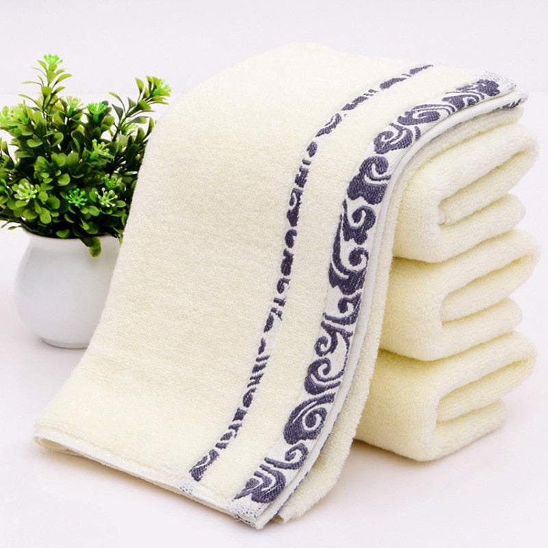 Embroidered Washcloth Towel