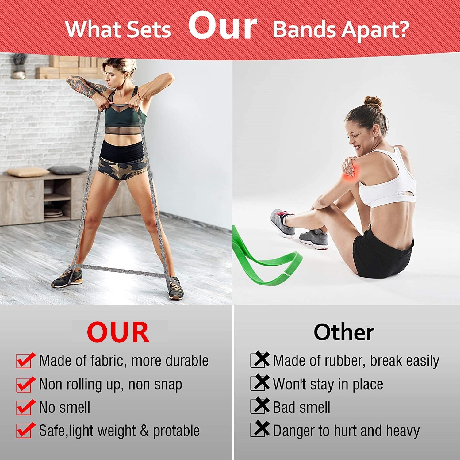 Long Resistance Loop Band