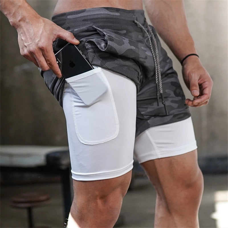 Men's Running Shorts With Handle