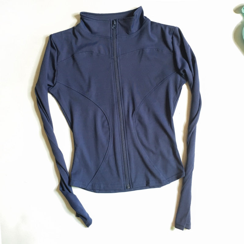 Women's Long Sleeve Zip-up Activewear Jacket