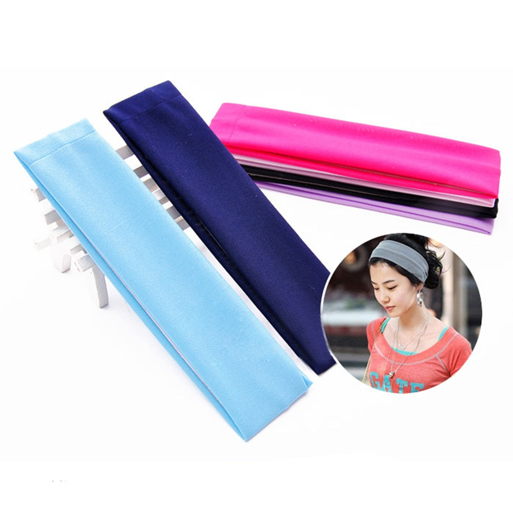 Elastic Sweat Absorbing Headband