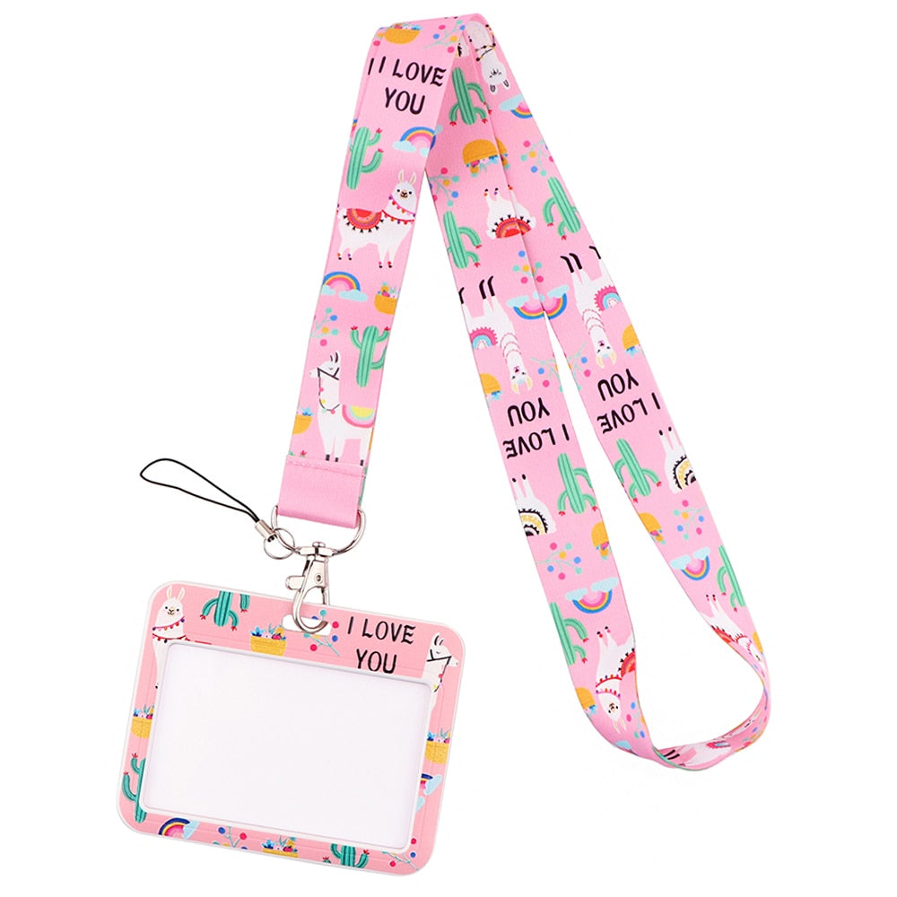 Fashion Lanyard with ID Card Holder