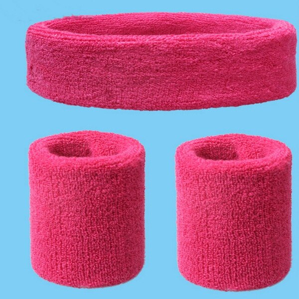 2pc Wristband + 1pc Headband