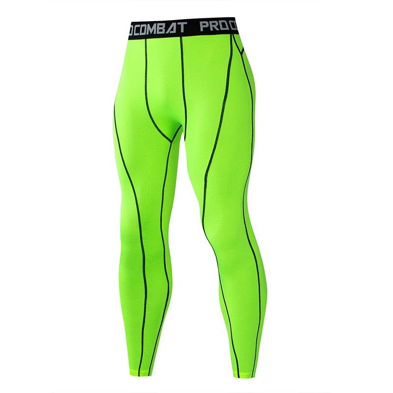 Mens Compression Workout Leggings