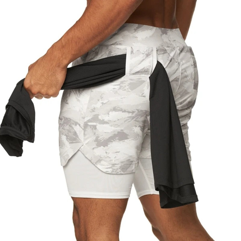 Men's Running Shorts With Handle