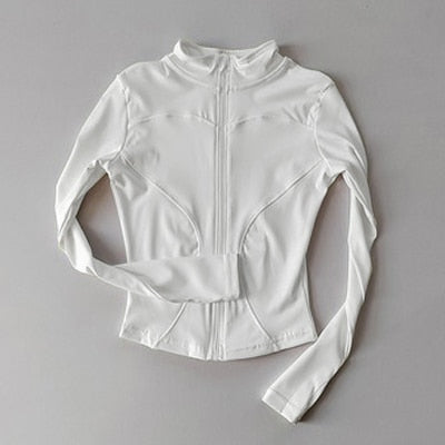 Women's Long Sleeve Zip-up Activewear Jacket