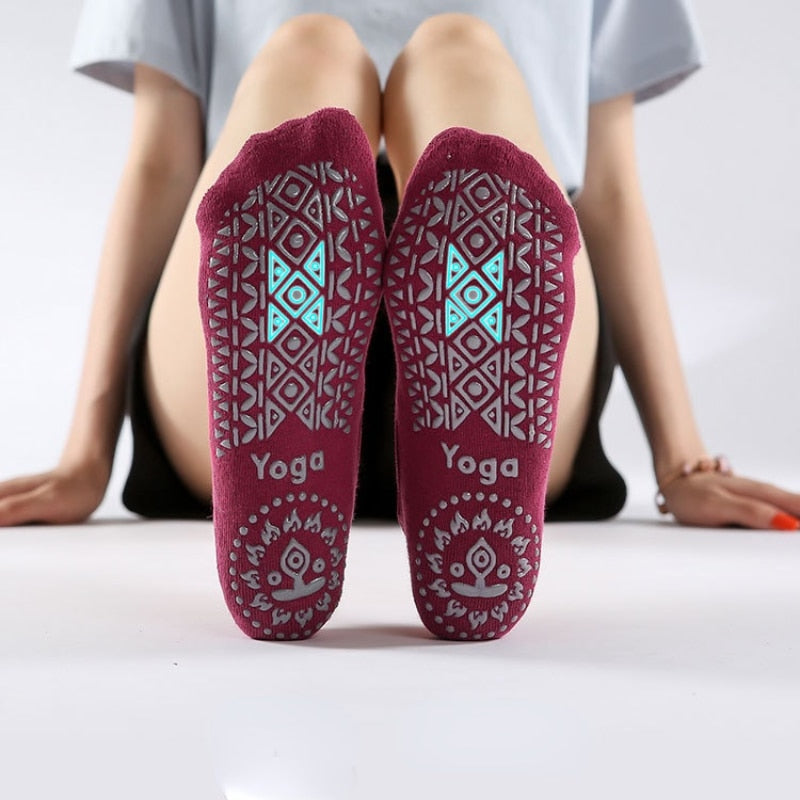 Anti-Slip Women Yoga Socks