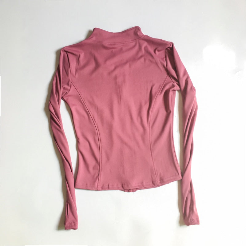 Women's Long Sleeve Zip-up Activewear Jacket