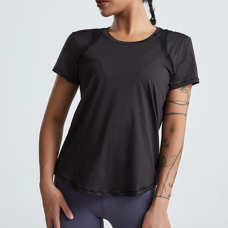 Quick-Dry Yoga Shirt