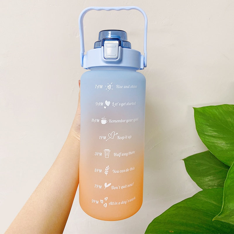 Reminder Water Bottle, Reusable