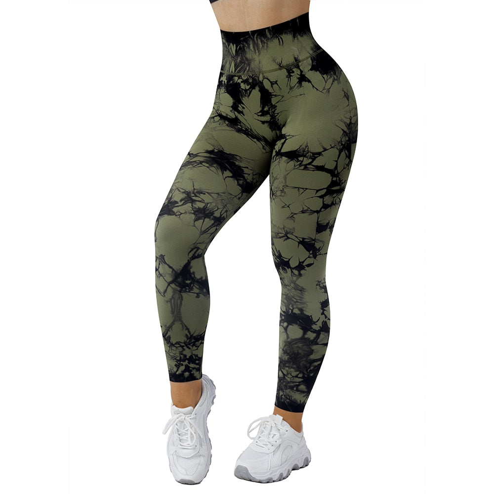 Women's V-Waist Fashion Push Up Leggings