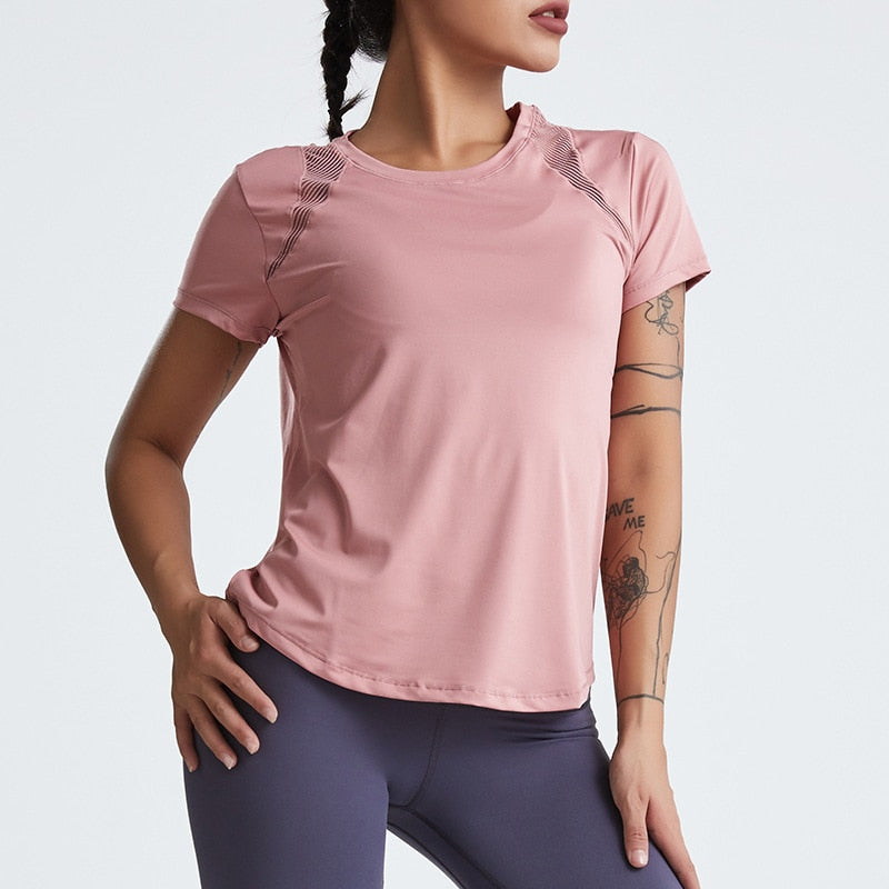 Quick-Dry Yoga Shirt