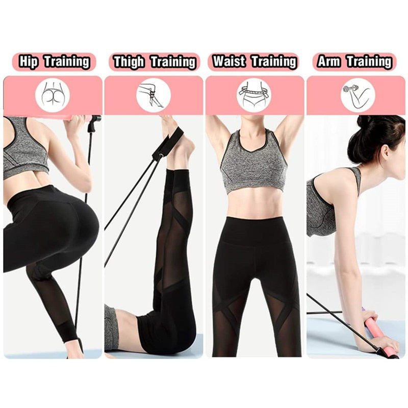 Bar Stick with Resistance Band