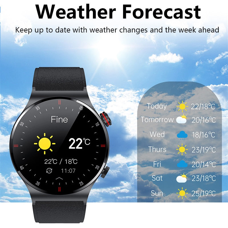 Waterproof Fitness Tracker Smartwatch