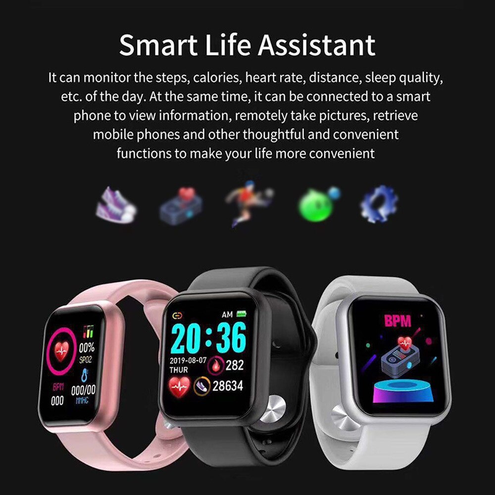 Touch Screen Fitness Smartwatch