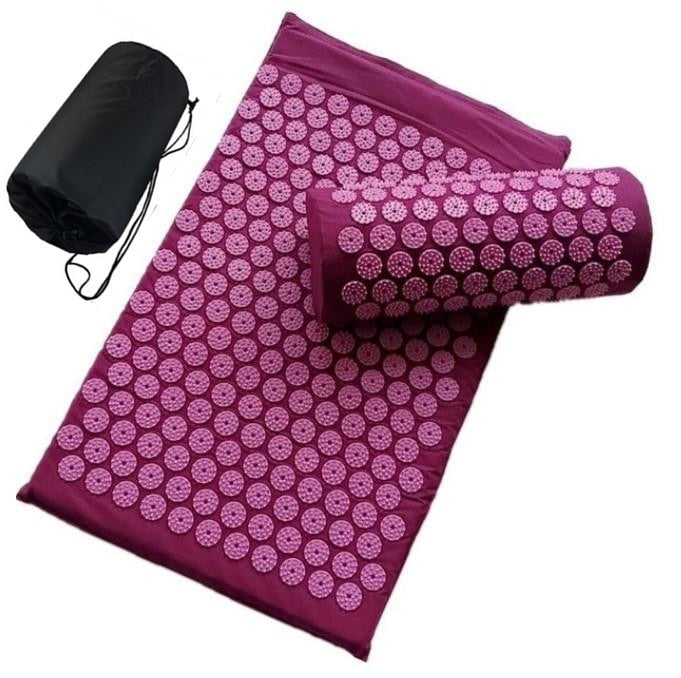 Acupuncture Mat and Cushion with Bag