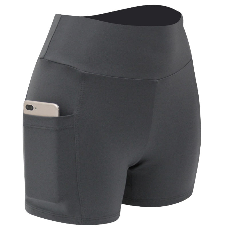 Womens Yoga Shorts With Pockets