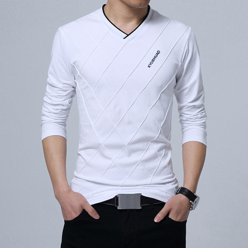 Men's V-Neck Fashion Tee