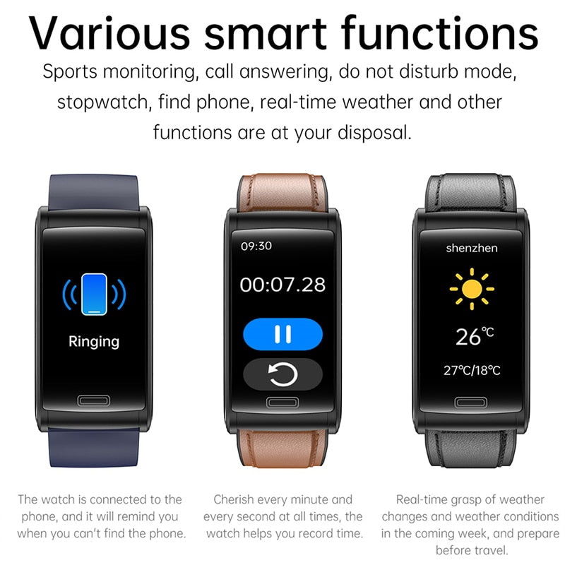 Waterproof Health Tracker Smartwatch,