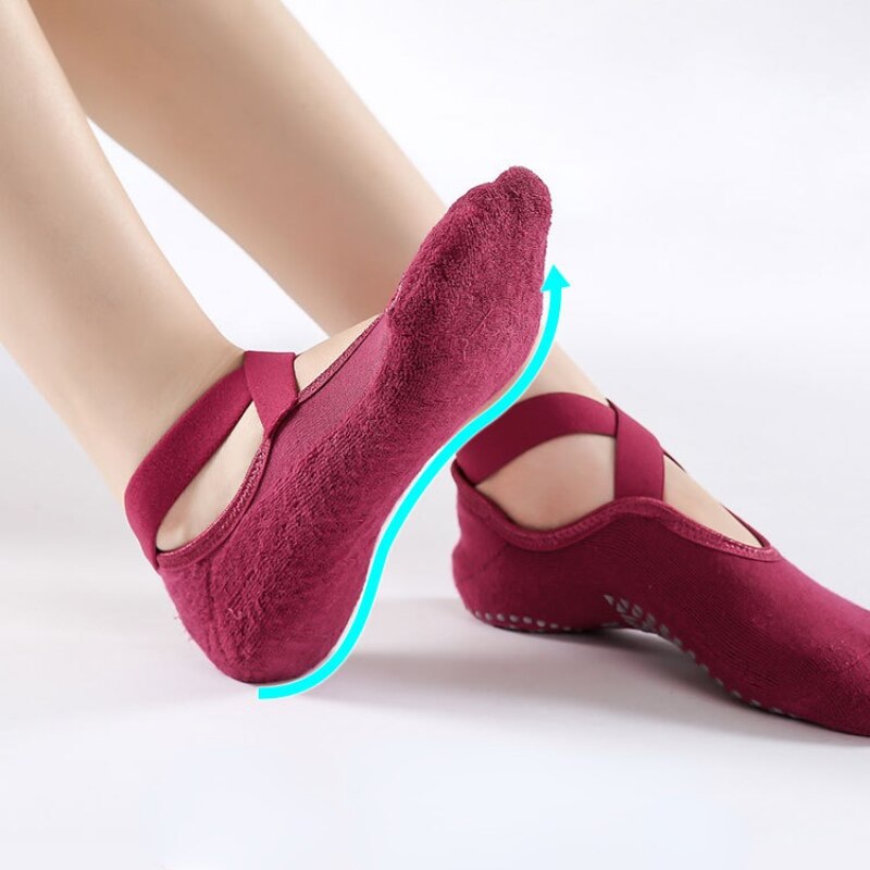 Anti-Slip Women Yoga Socks