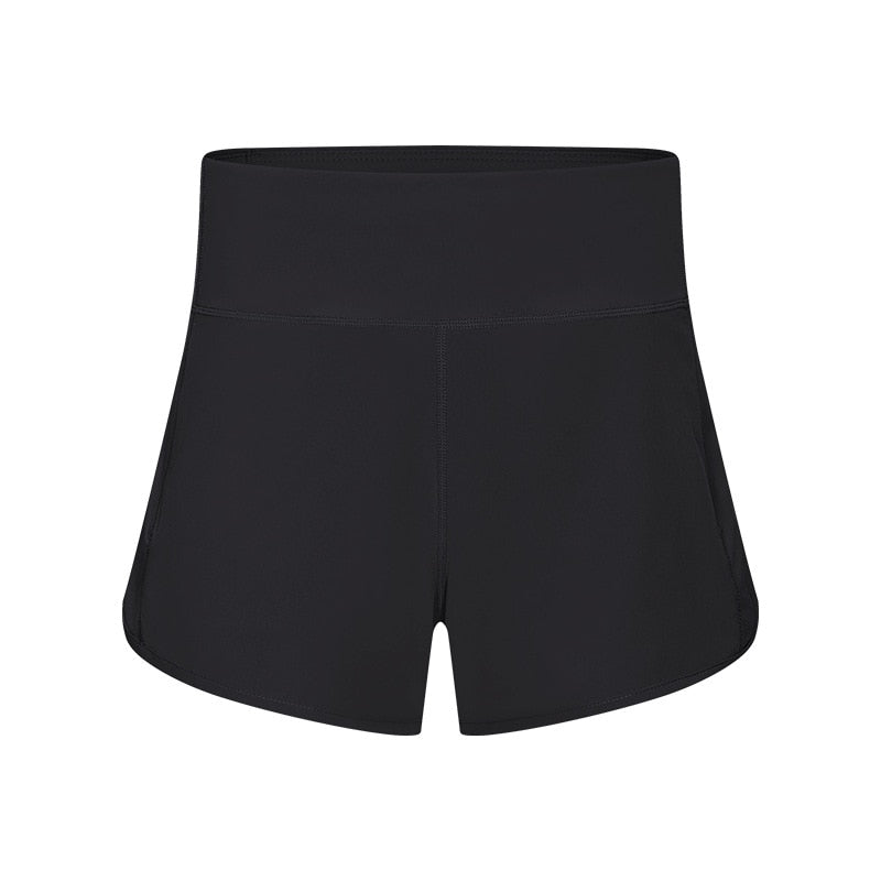 Women's Tummy Control Shorts with Zipper Pockets