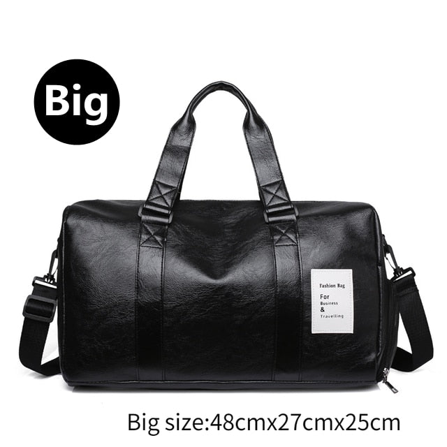 Leather Fitness Bag