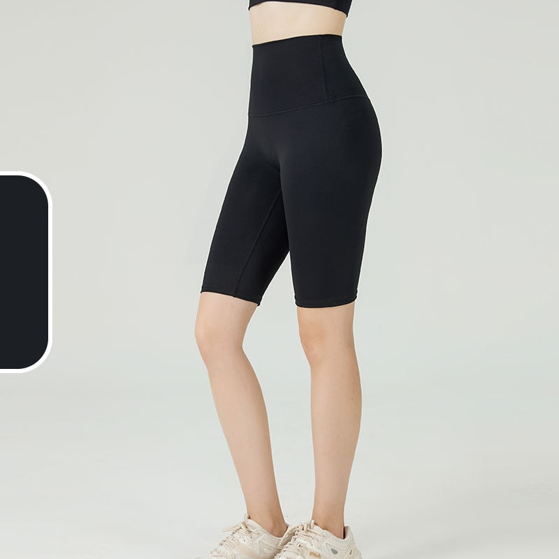 Women's High Waist Push Up Leggings Shorts