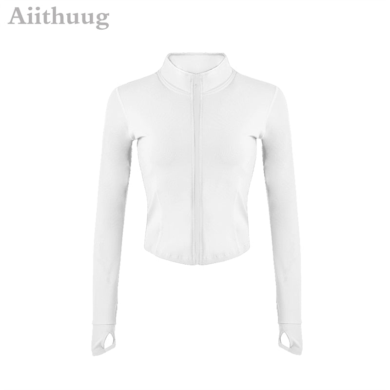 Zip-up Yoga Top Jacket