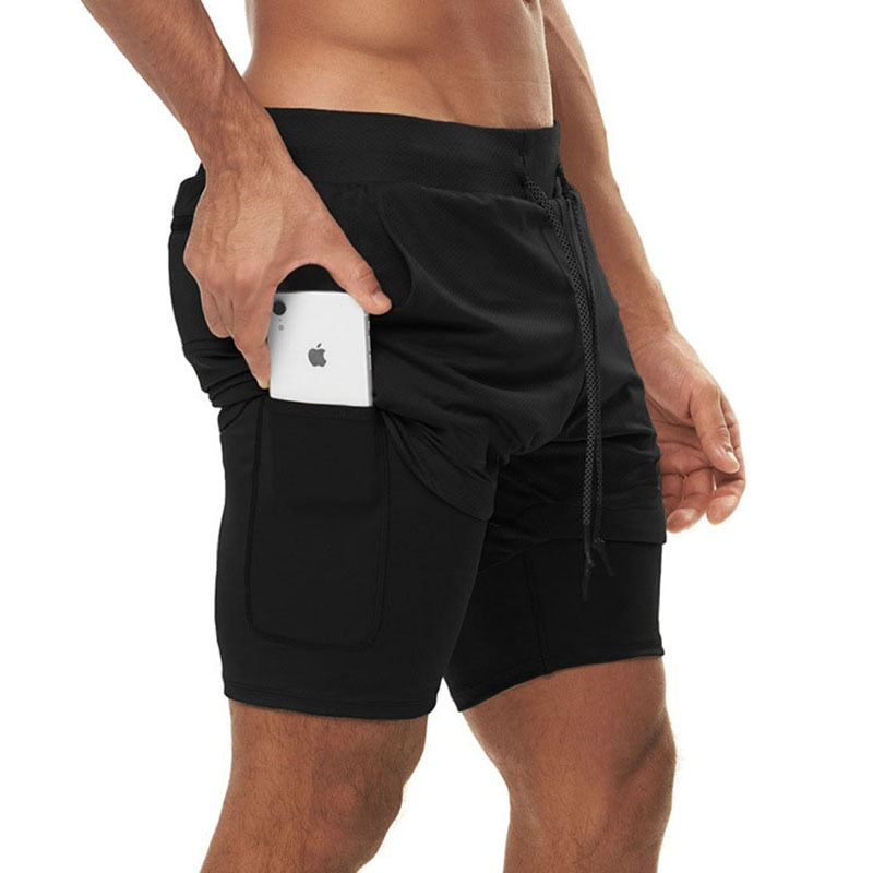 Men's Running Shorts With Handle