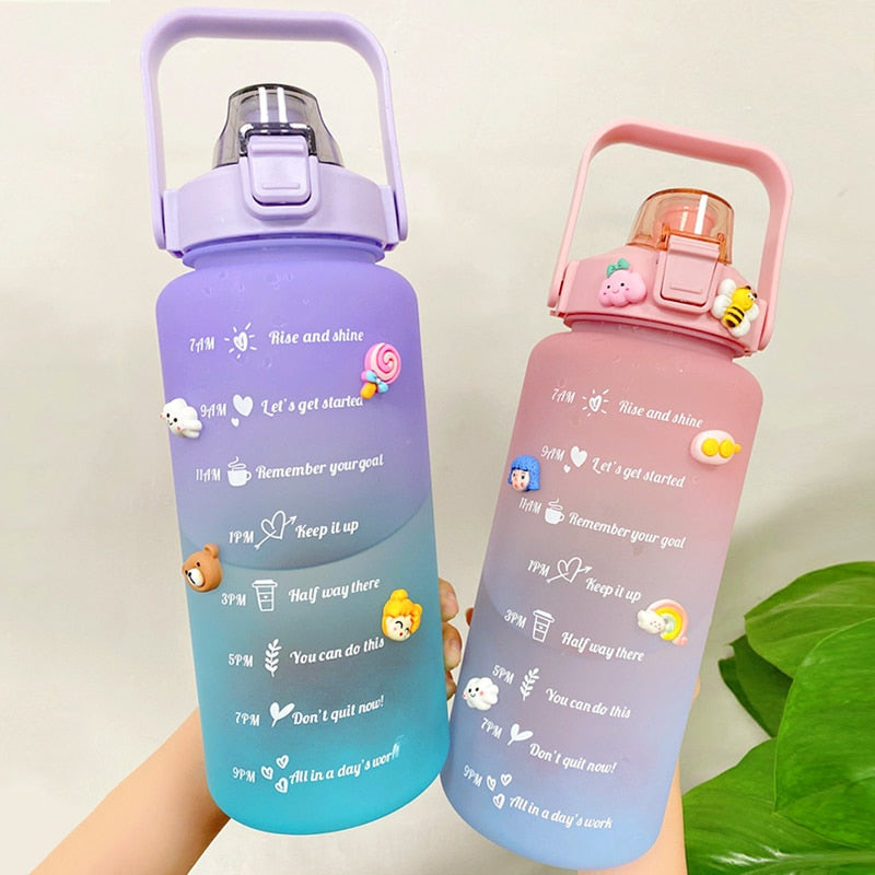 Reminder Water Bottle, Reusable