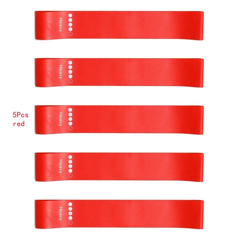 5pcs Resistance Fitness Bands