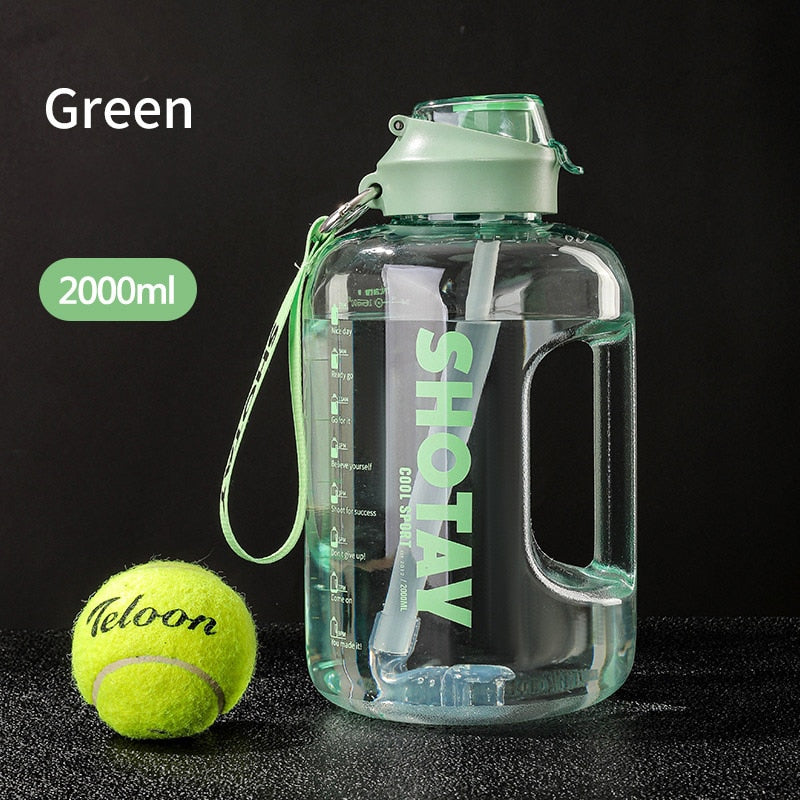 2 Liter Reusable Water Bottle