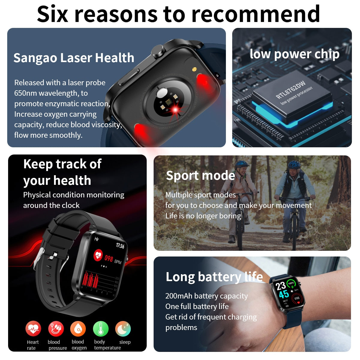 Health Tracker Smartwatch