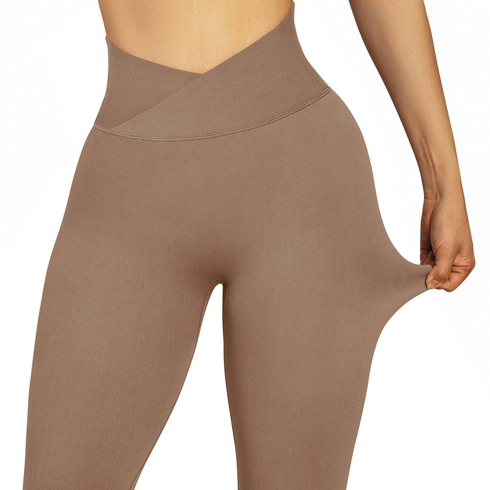 Women's V-Waist Fashion Push Up Leggings