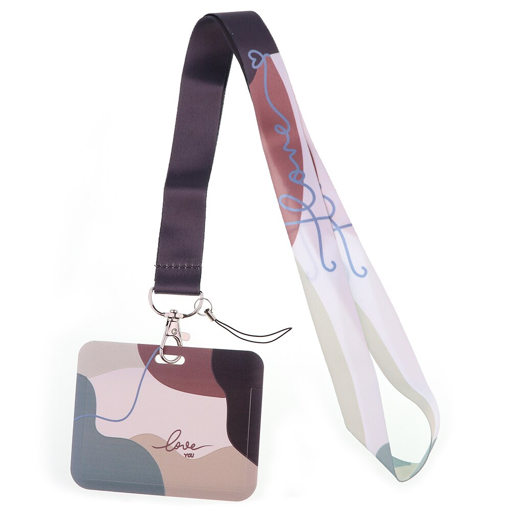 Fashion Lanyard with ID Card Holder