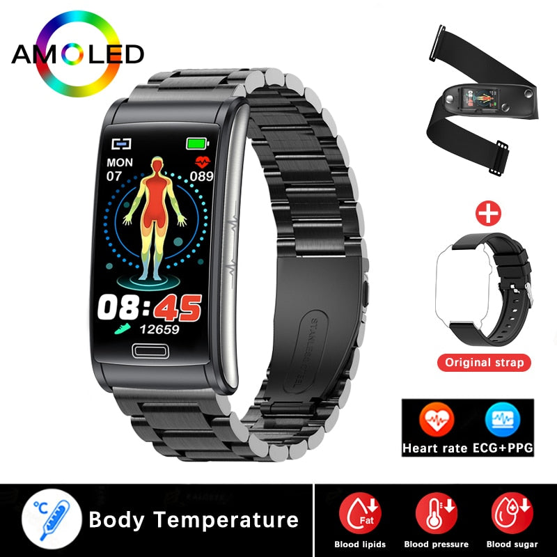 Waterproof Health Tracker Smartwatch,