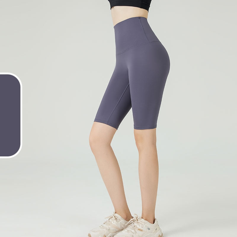 Women's High Waist Push Up Leggings Shorts