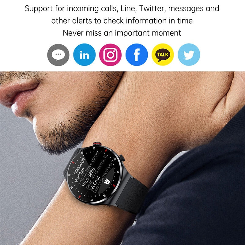 Waterproof Fitness Tracker Smartwatch