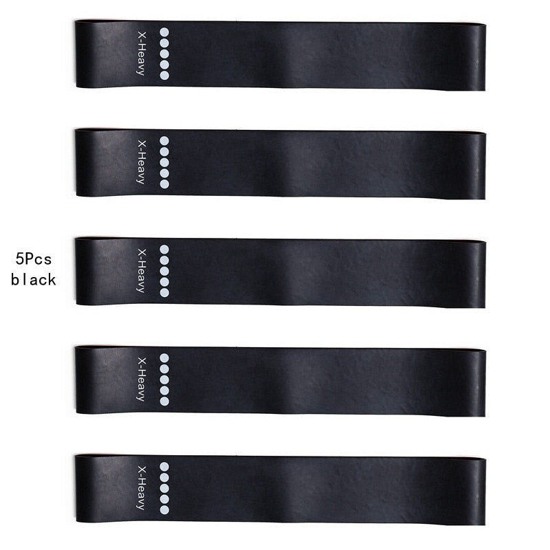 5pcs Resistance Fitness Bands