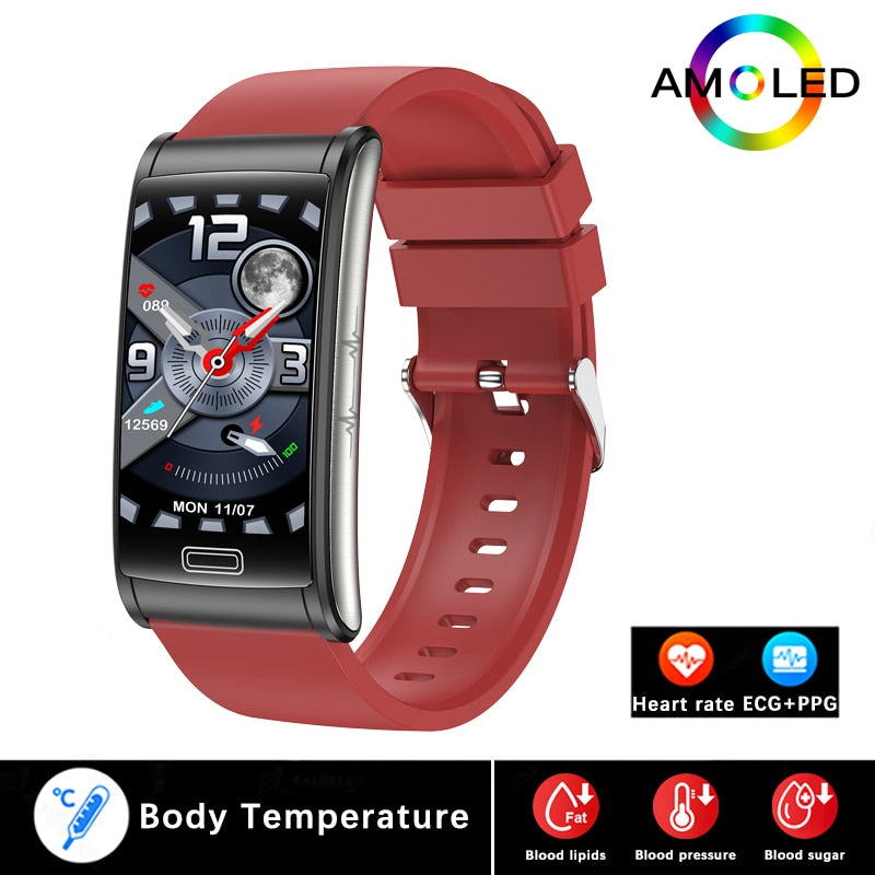 Waterproof Health Tracker Smartwatch,