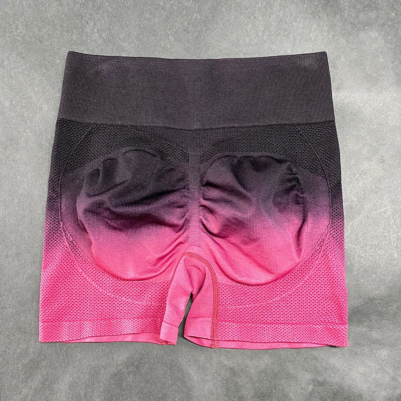 Women's High Waist Push Up Shorts