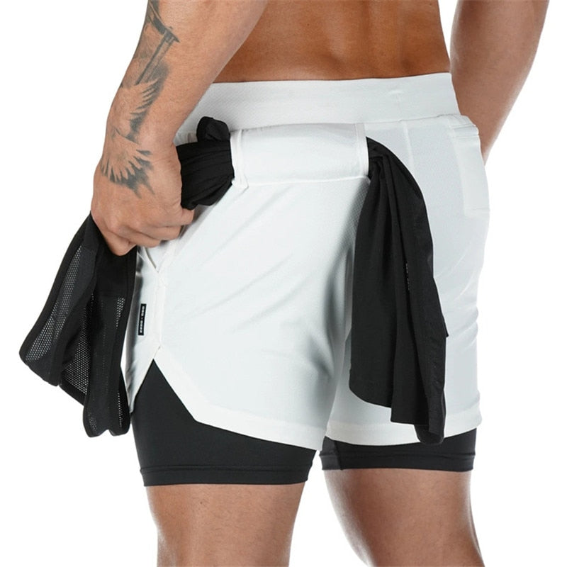 Men's Running Shorts With Handle