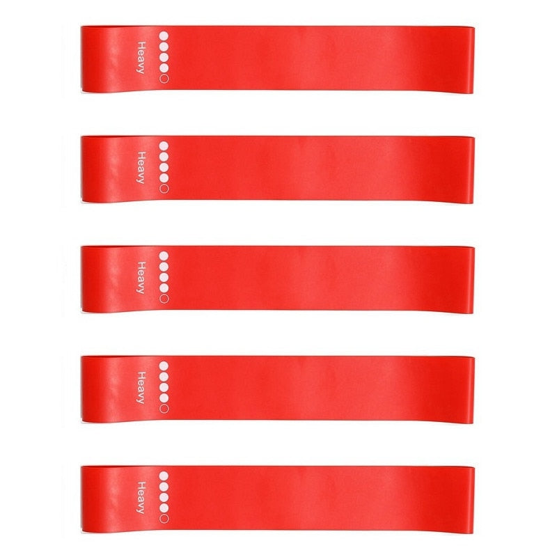 5pcs Elastic Workout Band