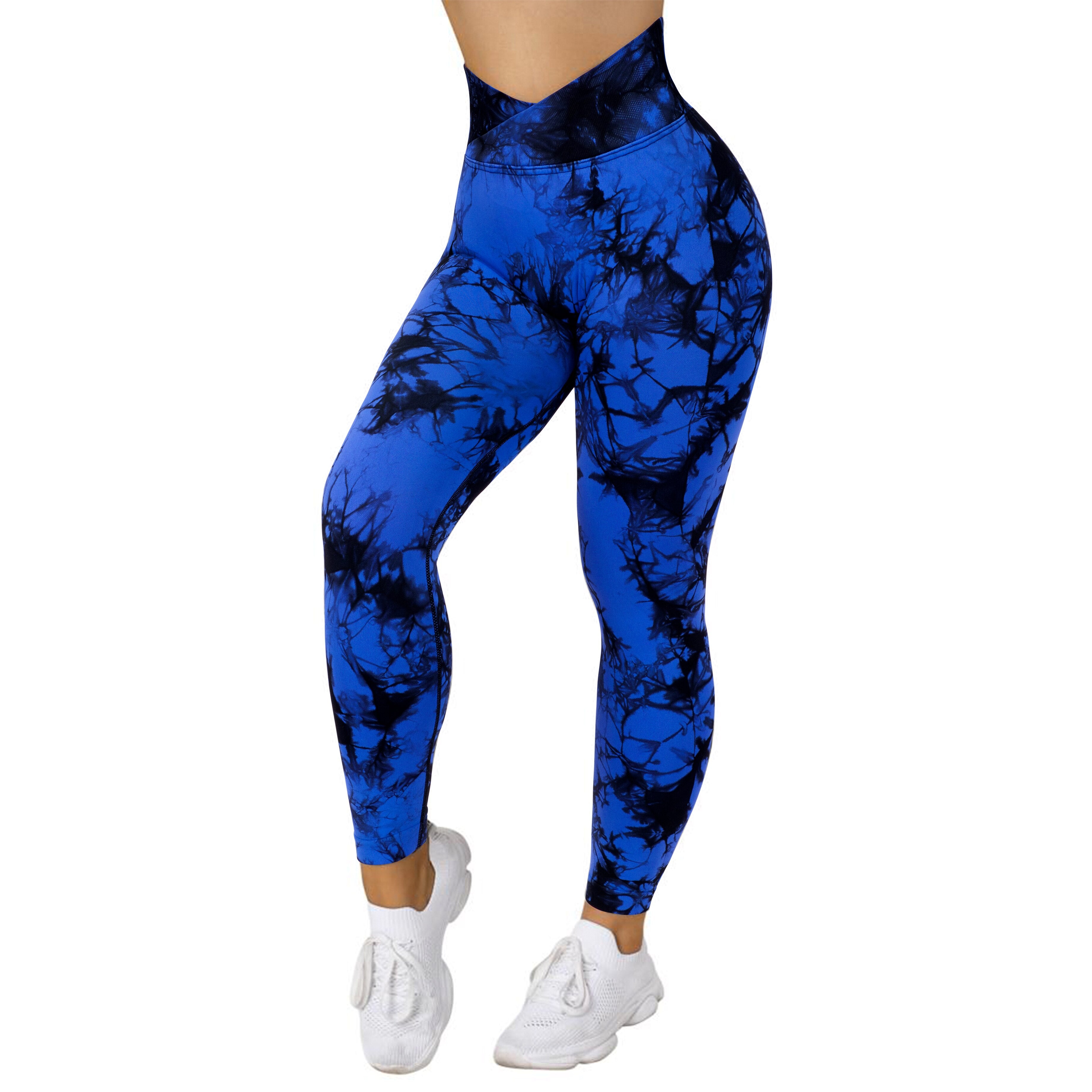 V-Waist Tie Dye Leggings