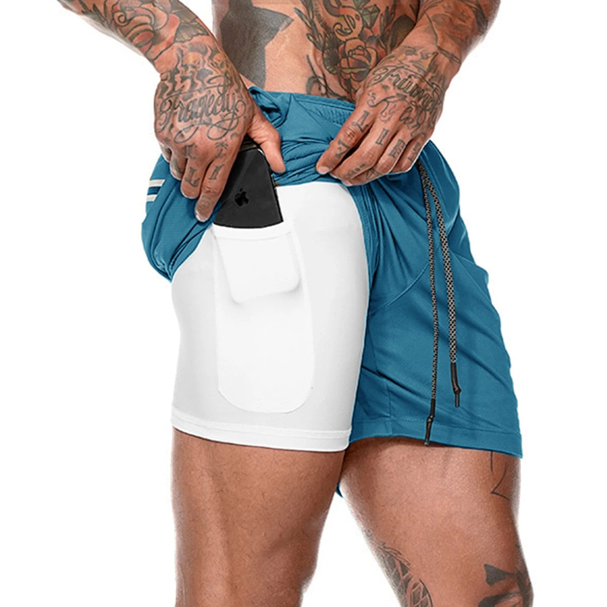 Mens Sport Shorts With Pockets