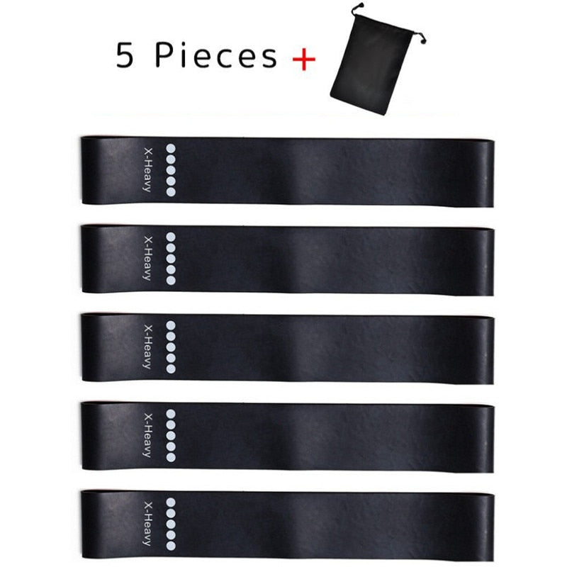 5pcs Resistance Fitness Bands