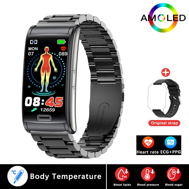 Waterproof Health Tracker Smartwatch,